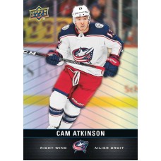69 Cam Atkinson Base Card 2019-20 Tim Hortons UD Upper Deck